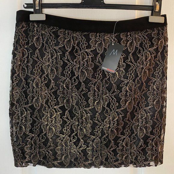 Black & Gold Skirt - Picture 1 of 3